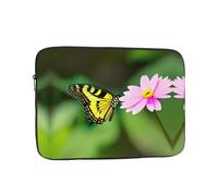 Spring Floral Butterfly Print Laptop Case â€“ Slim & Lightweight Computer Sleeve Fits 10 inch 10-17 Inch Laptops, Perfect for Travel