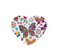 Spring Floral Butterfly Printing 10 Pcs Air Freshener Cards,Car Scented Hanging Sheets Air Freshener Set For Car Decoration