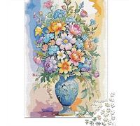Spring Flower 1000 Piece Jigsaw Puzzle, 70x50cm/1000pcs, for Adults, Screen-Free Activity, Relaxing Indoor Time And Puzzle Lovers
