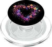 Spring Flowers Insects Heart Trail Nature Garden Fun PopSockets PopGrip for MagSafe