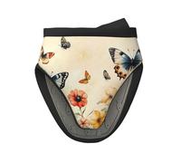 Spring Flowers Lawn Flowers And Butterflies Oven Mitts Mini Oven Mitt Kitchen Accessories Oven Gloves Silicone Oven Gloves Heat Resistant Gloves