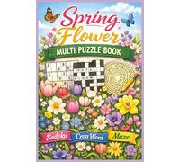 Spring Flowers Multi Puzzle Book (The Mindful Moments Puzzle Series)