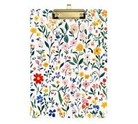 Spring Flowers Rustic White Clinical Feeding Pad Hard Board For Legal Women Basketball Trainers Size 9x12