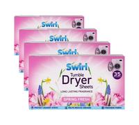 Spring Fresh Tumble Dryer Laundry Sheets 140 Pack For Fresh Clothes and Lin