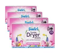 Spring Fresh Tumble Dryer Laundry Sheets 140 Pack For Fresh Clothes and Linen