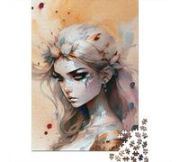 Spring Frost Fae Adult Jigsaw Puzzle, 1000 Pieces, 70x50cm/1000pcs, January Puzzle Activity, Relaxing Home Time And A Calmer Routine
