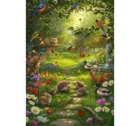 Spring Garden 1200 Piece Jigsaw Puzzles for Adults, Colourful, Challenging & Brainteasing Adult puzzles 1200 Pieces Animals, Fun jigsaws for The Whole Family 30x20 inch