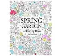 Spring Garden: Colouring Book
