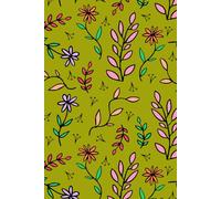 Spring Garden Floral Notebook: Colorful Lined Journal with Wildflower Cover
