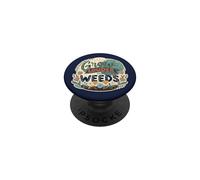 Spring Grow Louder Than The Weeds Motivational Inspirational PopSockets Adhesive PopGrip
