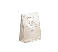SPRING H2O D-Tan Facial Kit 50 gm| 2 in 1 Formula Brightening+Repair | Enriched with Organic Activated Charcoal & Aloevera Powder| Simple 5 Step