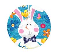 Spring Happy Easter Holiday Print Christmas Tree Skirt,Holiday Decoration,Suitable For Traditional Farmhouse Christmas Tree Mat