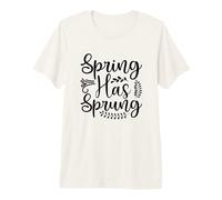 Spring Has Sprung Floral Nature Cute Flower Premium T-Shirt
