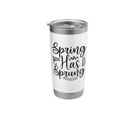 Spring Has Sprung Floral Nature Cute Flower Stainless Steel Insulated Tumbler