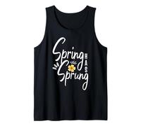 Spring Has Sprung Happy Easter Ostara Blessings Eostre Pagan Tank Top