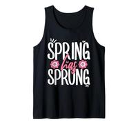 Spring Has Sprung Happy Easter Ostara Blessings Equinox Tank Top
