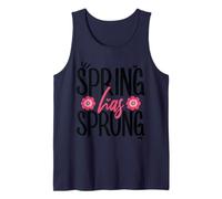 Spring Has Sprung Happy Easter Ostara Blessings Floral Tank Top