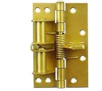 Spring Hinges Metal Automatic Closer Door Closing Hinge Adjust The Door Closing Device Furniture Door Hardware(Gold)