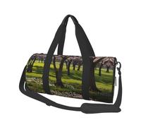 Spring Hope Canvas travel bag, large capacity, can be carried on the shoulder