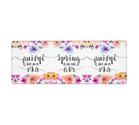 Spring is in The Air Computer Desk Pad, Non-Slip Surface Mat for Enhanced Gaming Performance and Office Productivity