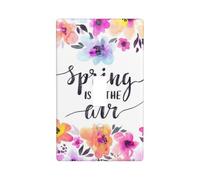 Spring Is In The Air Print Graphics Decor Wallplates -Single Toggle Light Switch Cover Wall Plate Cover