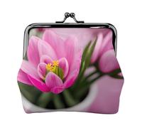 Spring is in The Air print Small Pouch Kiss Lock Coin Purse for Women Coin Change Purse, Credit Card Wallet