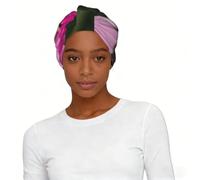 Spring is in The Air Print Universal Stretch Lady Headscarf Hat Accessory Work Shopping Running Travel Vacation