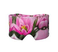 Spring is in The Air Printed Slumber Eye Shield, Reversible Sleep Gear, Light Blocking Headwrap, for Travel Comfort