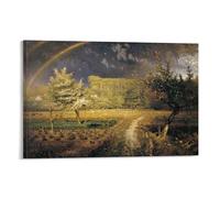 Spring Jean-François Millet Poster Wall Art Poster Scroll Canvas Painting Picture Living Room Decor Home 08x12inch(20x30cm)