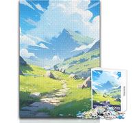 Spring Landscapes Peaceful Jigsaw for Adults1000 Pieces Interactive Learning Fun Activity Heartwarming Memorable Present Size 38x26cm