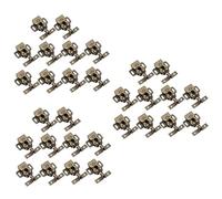 Spring Latch Lock,30pcs Door Buckle Loaded Toggle Stopping Push to Open Close for Wardrobe Cabinets