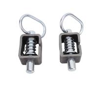 Spring Latch Lock Steel Assembly, Heavy Duty Weld On Long Lock for Trailer - Durable Construction, Easy Welding Design, Versatile Use for Gates and Trailers