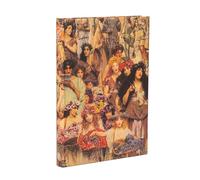 Spring (Lawrence Alma-Tadema) Midi Lined Hardback Journal (Elastic Band Closure)