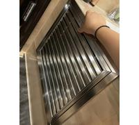 Spring Loaded Access Panel Door Ventilated Louvered for Outdoor BBQ Island Walls Ceilings Attic Board