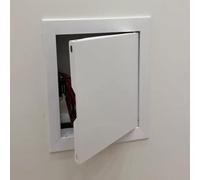 Spring Loaded Access Panel for Wall & Ceiling, Customizable Aluminum Manhole Cover for Indoor/Outdoor Use in Bathrooms, Kitchens, Laundry Rooms