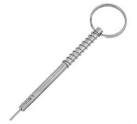 Spring Loaded Clevis Pin 316 Stainless Steel for Marine Use Reliable 5mm x 51mm Quick Release Design (8 * 76mm)