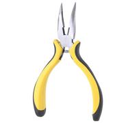 Spring Loaded Curved Nose Pliers for Chicken Bone Deboning, Multifunction Hand Tool Nonslip Grip Kitchen Gadget Curved Nose Pliers