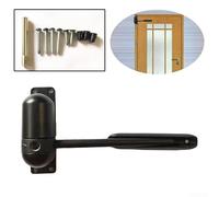 Spring Loaded Door Closer, 30 Minute Fire Rated Adjustable Tension, Heavy Duty Design for Mounted Application
