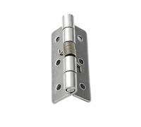 Spring Loaded Door Hinges with Screws 4/10/20pcs for Furniture Cabinet Self Closing Automatic Rebound 304 Stainless Steel Suitable for Wooden Doors(Silver 32x25x1.5mm,20pcs)