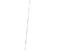 Spring-Loaded Extendable Telescopic Curtain Rod for Bathroom, Kitchen & Wardrobe - White Metal Tension Rail Pole, 30-50 cm / 40-70 cm / 60-110 cm(60-110cm)