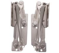 Spring Loaded Hinges 85 Degree Vertical Folding Pair for Cabinet Doors