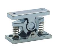 Spring Loaded Latch Heavy Duty Spring Door Stopper Zinc Alloy Double Roller Catch for Home Cabinet Furniture Secure LockingCabinet Latches and CatchesSpring Door Stopper