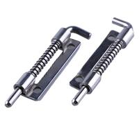 Spring Loaded Latch Pin, Spring Loaded Door Latch Stainless Steel 30 pcs 2-3.5 inch(Right2inch)