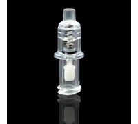 Spring-Loaded Luer Check Valve - Medical Grade One-Way Valve with Anti-Backflow & Non-Return Design to Prevent Reverse Flow and Reflux for Liquid or Gas Sets and Lab Equipment