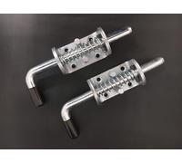 Spring Loaded Shoot Bolt Locking Latch Spring Bolt Spring Latch 165MM Heavy Duty Pack of 2