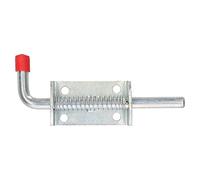 Spring Loaded Shoot Bolt/Slide Catch/Barrel Lock for Trailers, Horse Boxes 3/8" 10mm