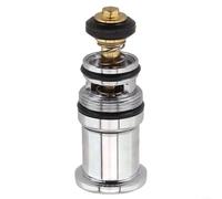 Spring Loaded Shower Switch Valve Copper Chrome Plated Brass Lever Core Triple Bathtub Water Diverter Rust Proof Le-ad Fre-e Easys Install for Home Bathroom(C0011)