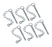 Spring Loaded Sword Pin With Chain Retaining Cotter Pin 9.5mm x 113mm 6pc