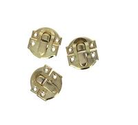 Spring Lock， Toggle Catch,Spring Loaded Toggle Latch, Hasp Heavy Duty,Jewelry Case 5PCS(Gold)