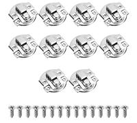 Spring Lock， Toggle Catch,Spring Loaded Toggle Latch, Hasp Heavy Duty,Jewelry Case 5PCS(Silver)